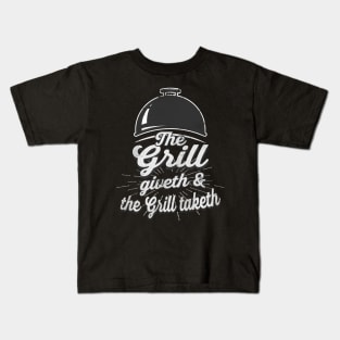 Funny Griller BBQ Quote Kids T-Shirt